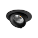 Downlight/spot/schijnwerper Tondo Lumiparts LED spot Tondo zwart 500mA 9W 2700K 680lm CRI>95 2.11.2981